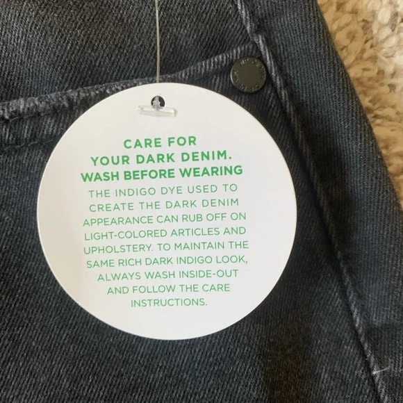 Jean Shorts Womens Size 10 Black High Rise NWT - Picture 11 of 11